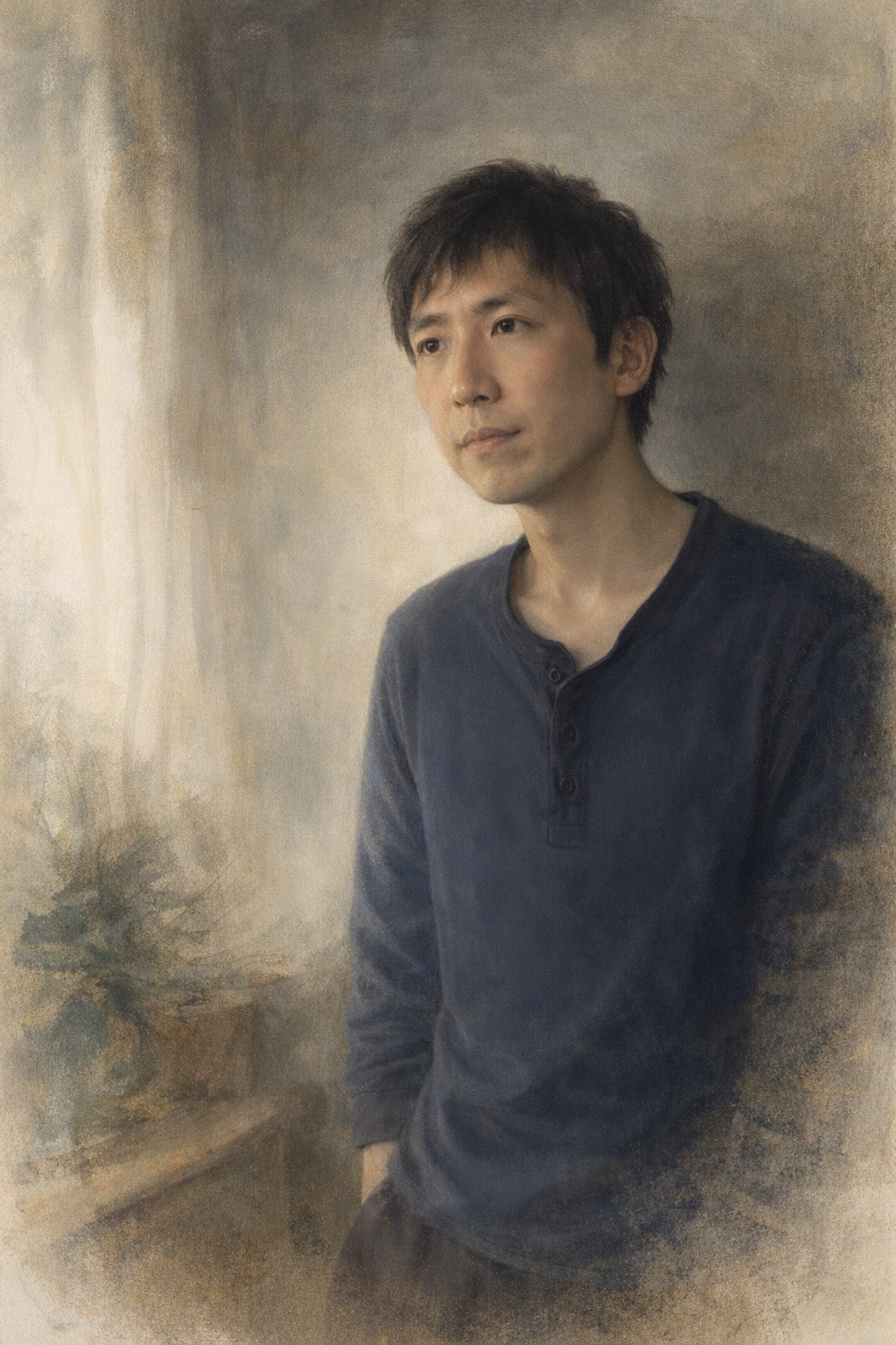 Self-portrait of Kohgo Fujita